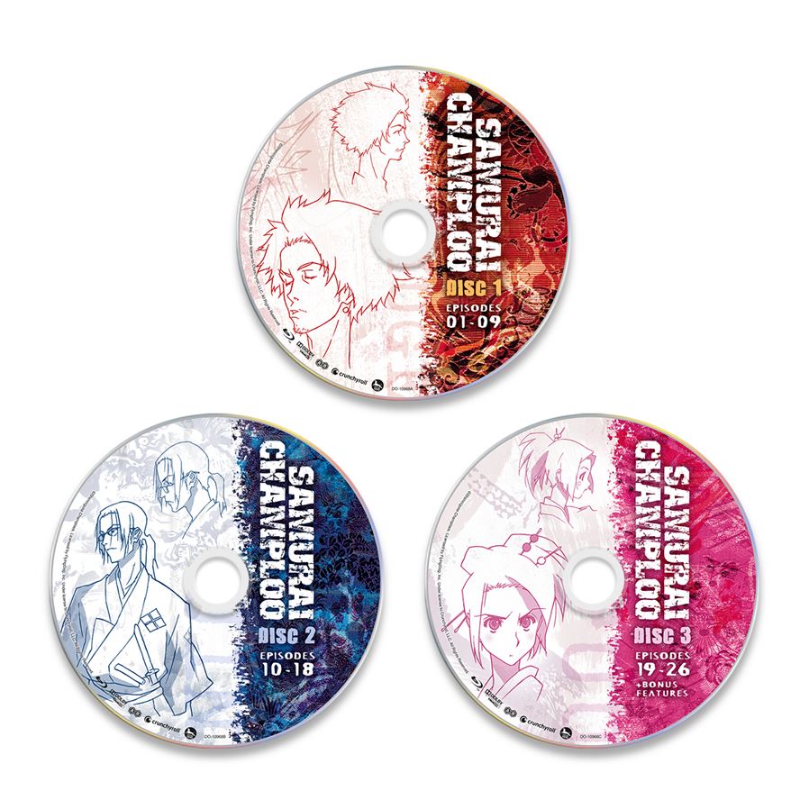 Samurai Champloo The Complete Series Bluray Limited Edition
